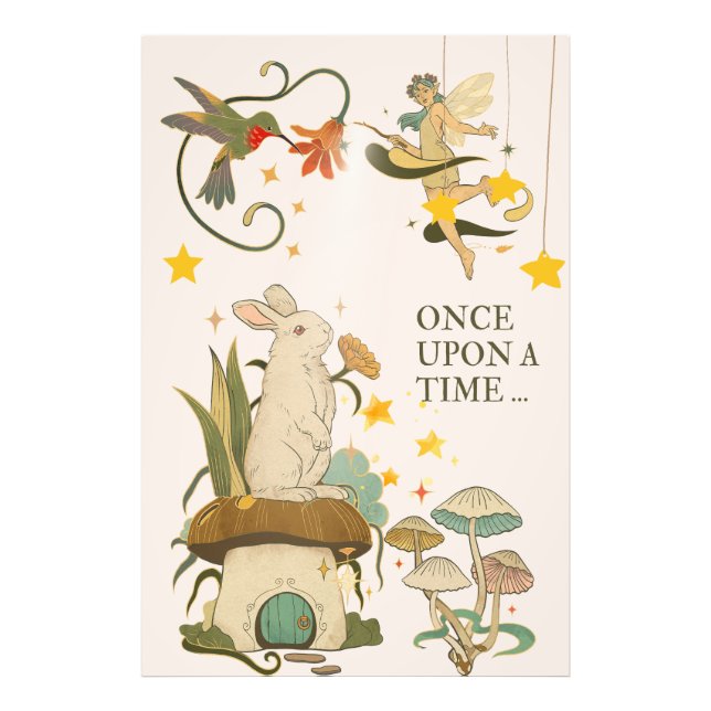 Es war einmal: Eine Märchen Fotodruck (Vorne)