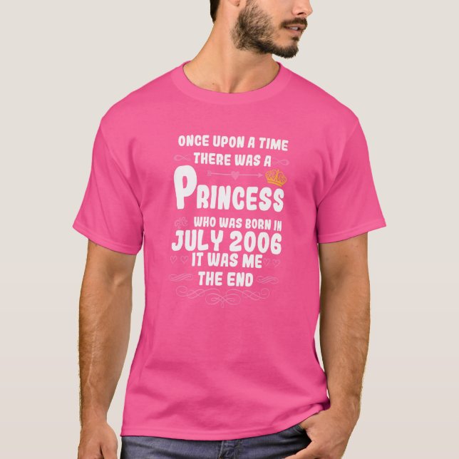 Es war einmal eine Prinzessin im Juli 2006, T-Shirt (Vorderseite)