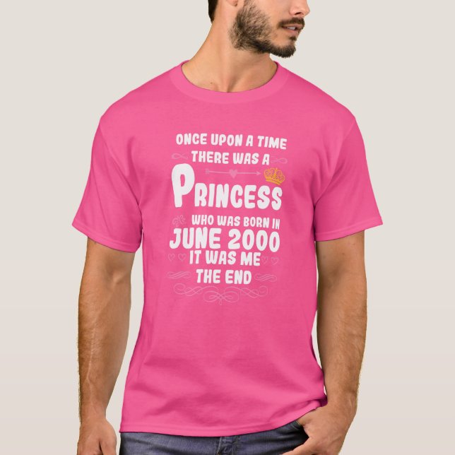 Es war einmal eine Prinzessin, Juni 2000 Bi T-Shirt (Vorderseite)