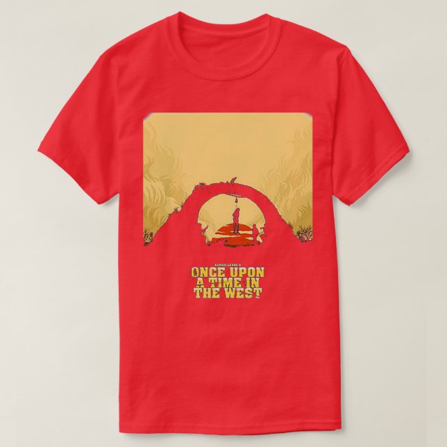 Es war einmal eine Zeit im Westen T-Shirt (Design vorne)