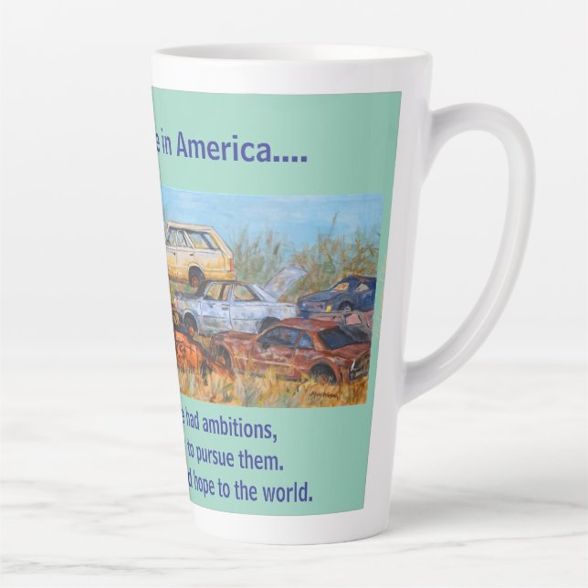 Es war einmal in Amerika Milchtasse (Rechts)