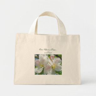 Es war einmal... ist jetzt! Tote Bags Blüten Mini Stoffbeutel