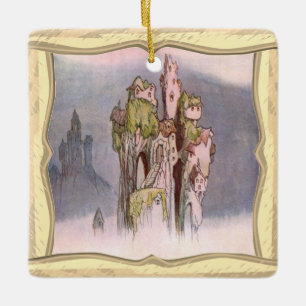 Es war einmal Keramik-Ornament Keramikornament