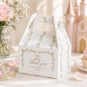 Es war einmal Pink Princess Floral Coquette 1st Geschenkschachtel