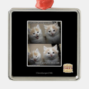 Es war flaumig ornament aus metall