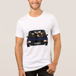 "Es war in einem komischen Winkel" Tri-Blend Shirt