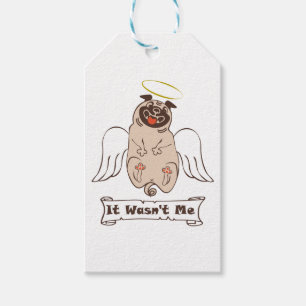Es war kein lustiges Zitat von "Ich-Engel-Mops" Geschenkanhänger