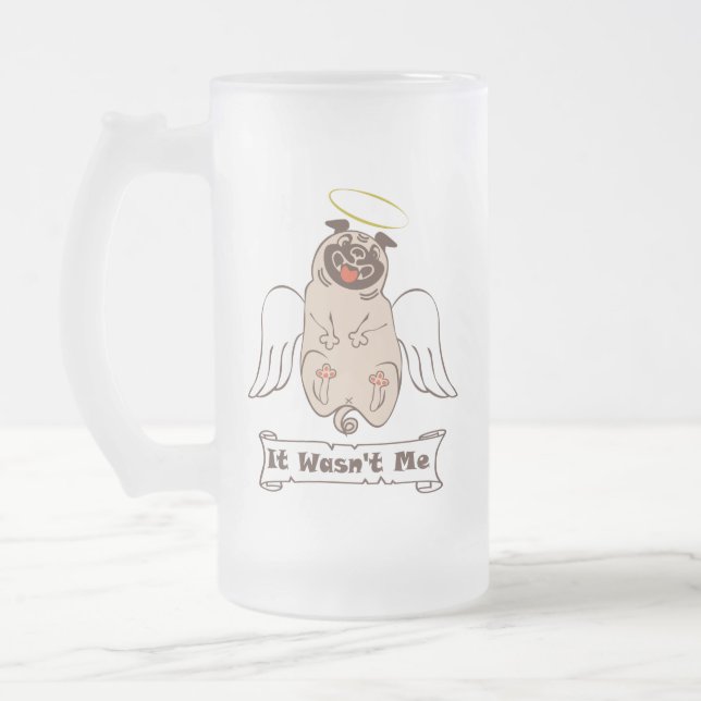 Es war kein lustiges Zitat von "Ich-Engel-Mops" Mattglas Bierglas (Links)