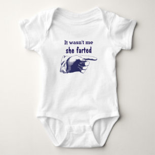 Es war lustig, dass sie nicht Fark war Baby Strampler