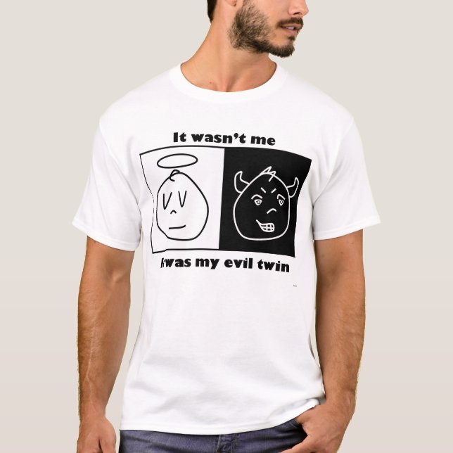 Es war nicht ich T-Shirt (Vorderseite)