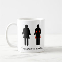 Es war nie ein Kleid - Tasse