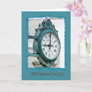 Es war so lange Karte