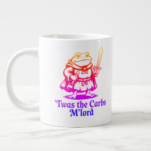 Es waren die Kohlenhydrate, M’Lord Lustiger mitte Jumbo-Tasse