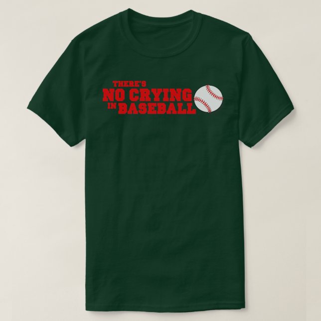 Es weint nicht in Baseball Red Ver T-Shirt (Design vorne)