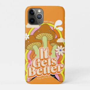 Es wird besser Good Vibes & Groovy Feels Retro C Case-Mate iPhone Hülle