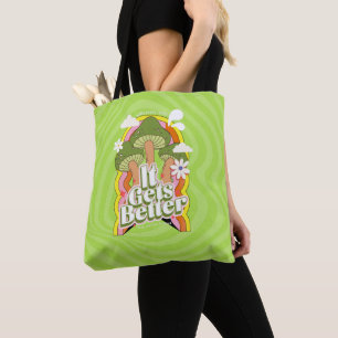 Es wird besser Gute Vibes & Groovy Gefühle Custo Tasche