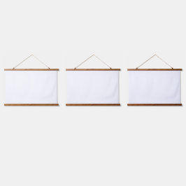 Es wird eine rote und orangefarbene Maschenstruktu Wandteppich Mit Holzrahmen