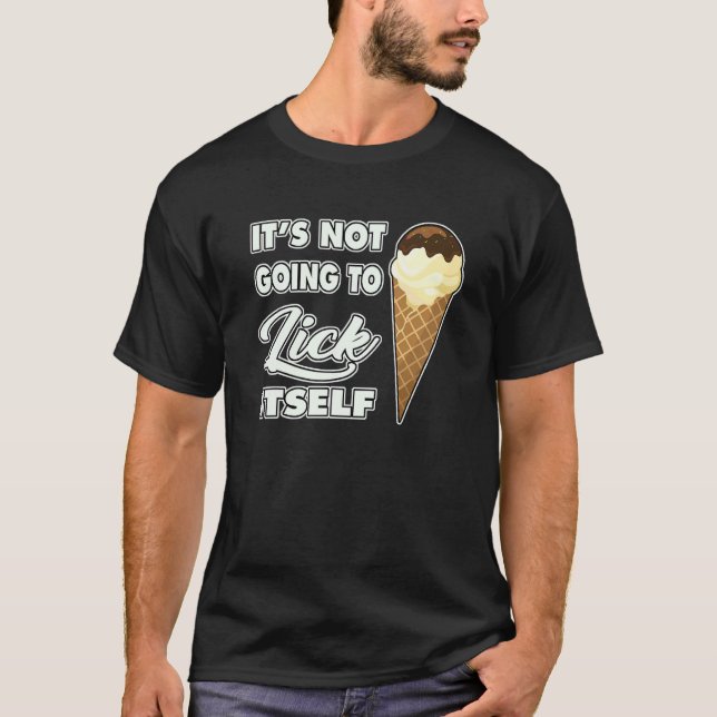 Es wird es nicht lockern. Selbst eiskarben T-Shirt (Vorderseite)