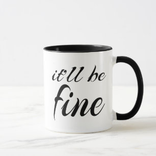 Es wird gut tasse