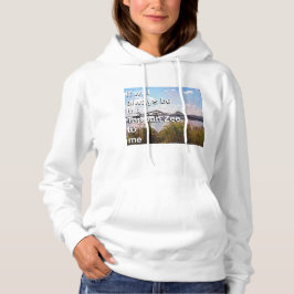 Es wird immer die Tappan Zee für mich sein Hoodie