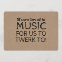 Es wird Musik geben - Vorschlag von Bridesmaid