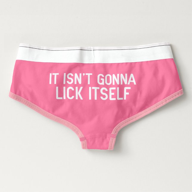 Es wird nicht sich lecken panties (Rückseite)