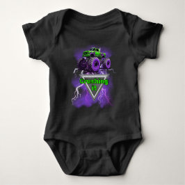 Es zerkleinern, Monster Truck Baby aus einem Stück Baby Strampler