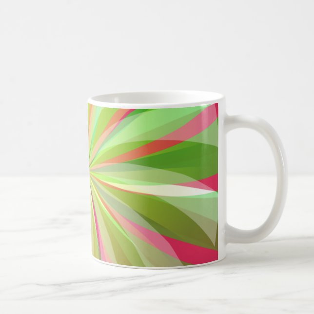 Es zerteilt - Abstrakt Kaffeetasse (Rechts)