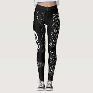 Es zieht legging an die musikalischen Anmerkungen Leggings