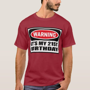 ES zu warnen ist der dunkle T - Shirt MEINER 21.