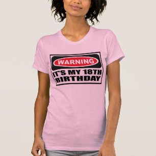 ES zu warnen ist der T - Shirt MEINER 18.