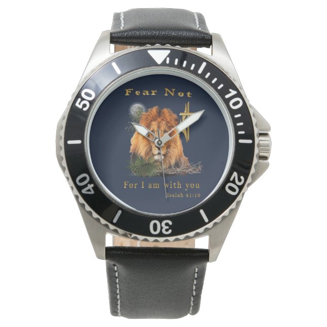 Esaïe 41:10 Montres Christian Mens (devant)