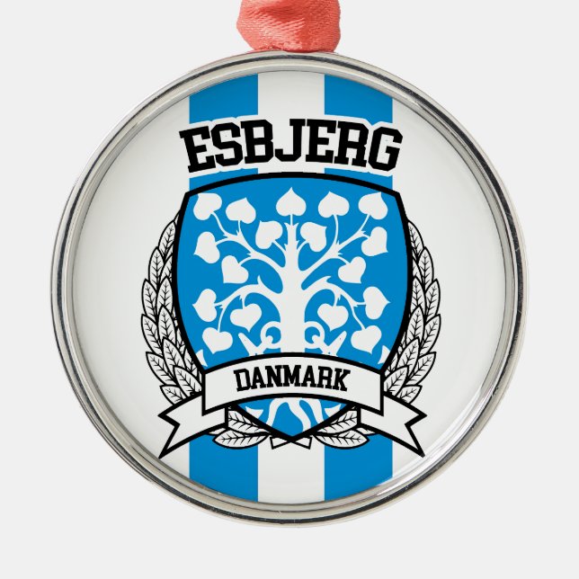 Esbjerg Ornament Aus Metall (Vorne)
