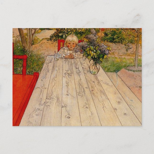 Esbjorn als Philosoph 1903 Postkarte (Vorderseite)