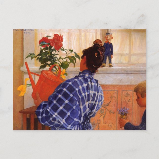 Esbjorn Brings Karin Violets Postkarte (Vorderseite)