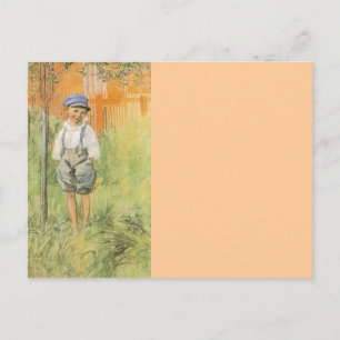 Esbjorn und Apfelbaum Postkarte