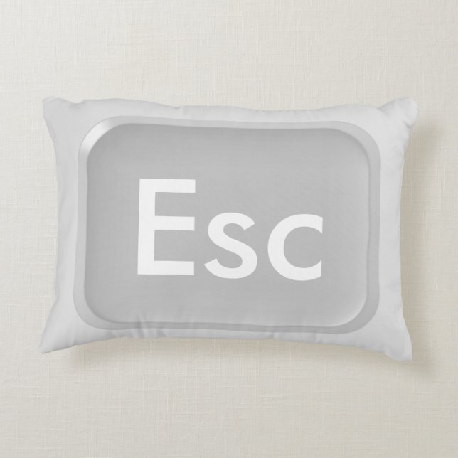 ESC-Schlüssel Dekokissen (Rückseite)