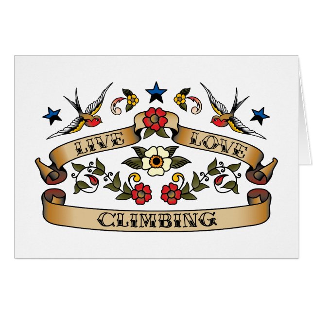 Escalade vivante d'amour (Devant horizontal)