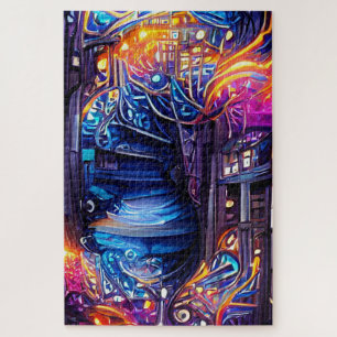Escalier couleur Imaginaire Puzzle