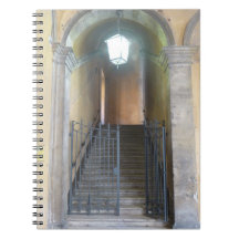 Escalier Rustique Italien Photo Carnet Spiral