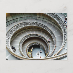 Escalier Spiral, Musée du Vatican, Carte postale