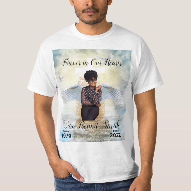 Escaliers d'or au T-shirt commémoratif du Ciel (Devant)
