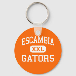 Escambia - Alligatoren - hoch - Pensacola Florida Schlüsselanhänger