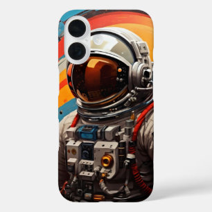Escape cosmique - Coque d'astronaute rétro