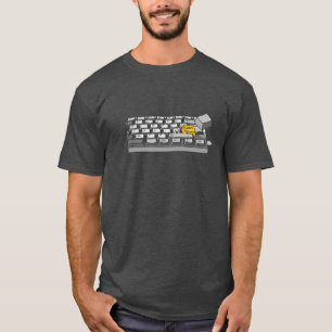 Escape Key Cartoon T - Shirt Funny Programmer
