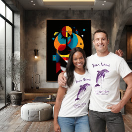 Escape Now - Code Breaker | Cyberpunk Dolphin Art T-Shirt