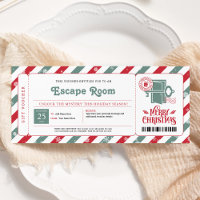 Escape Room Christmas Geschenkgutschein