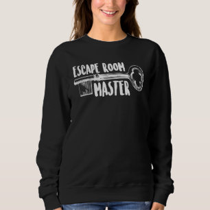 Escape Room Master Key Room Spiel Adventure Puzzle Sweatshirt