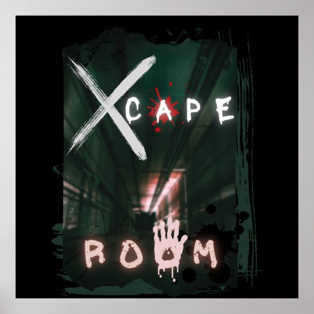 Escape Room versteckt Enigma Poster (Vorne)
