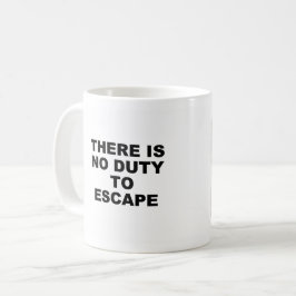 Escape-Tasse Kaffeetasse